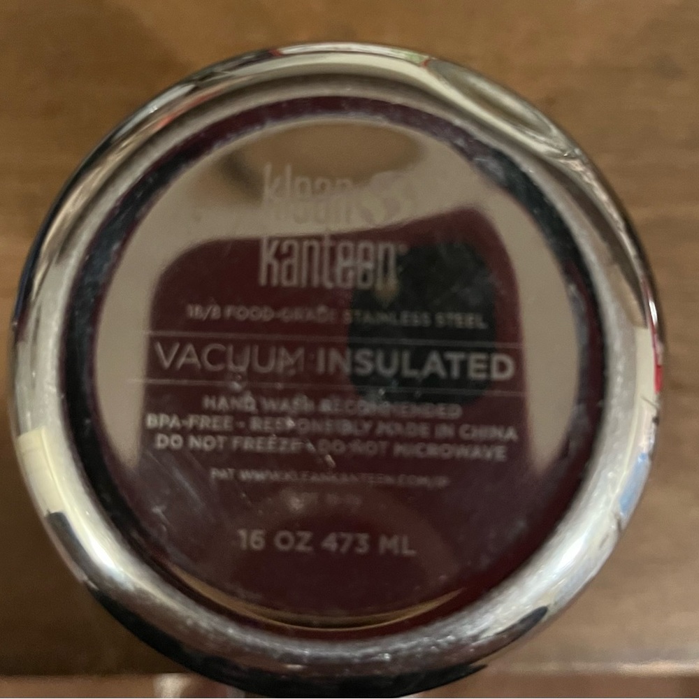 Klean Kanteen tumbler 16 oz